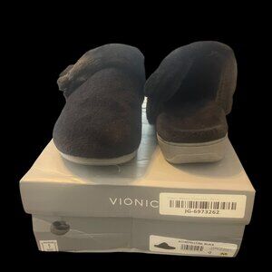 NIB Vionic Adjustable Mule  Slipper with Orthotic Arch Support - Marielle ZL729